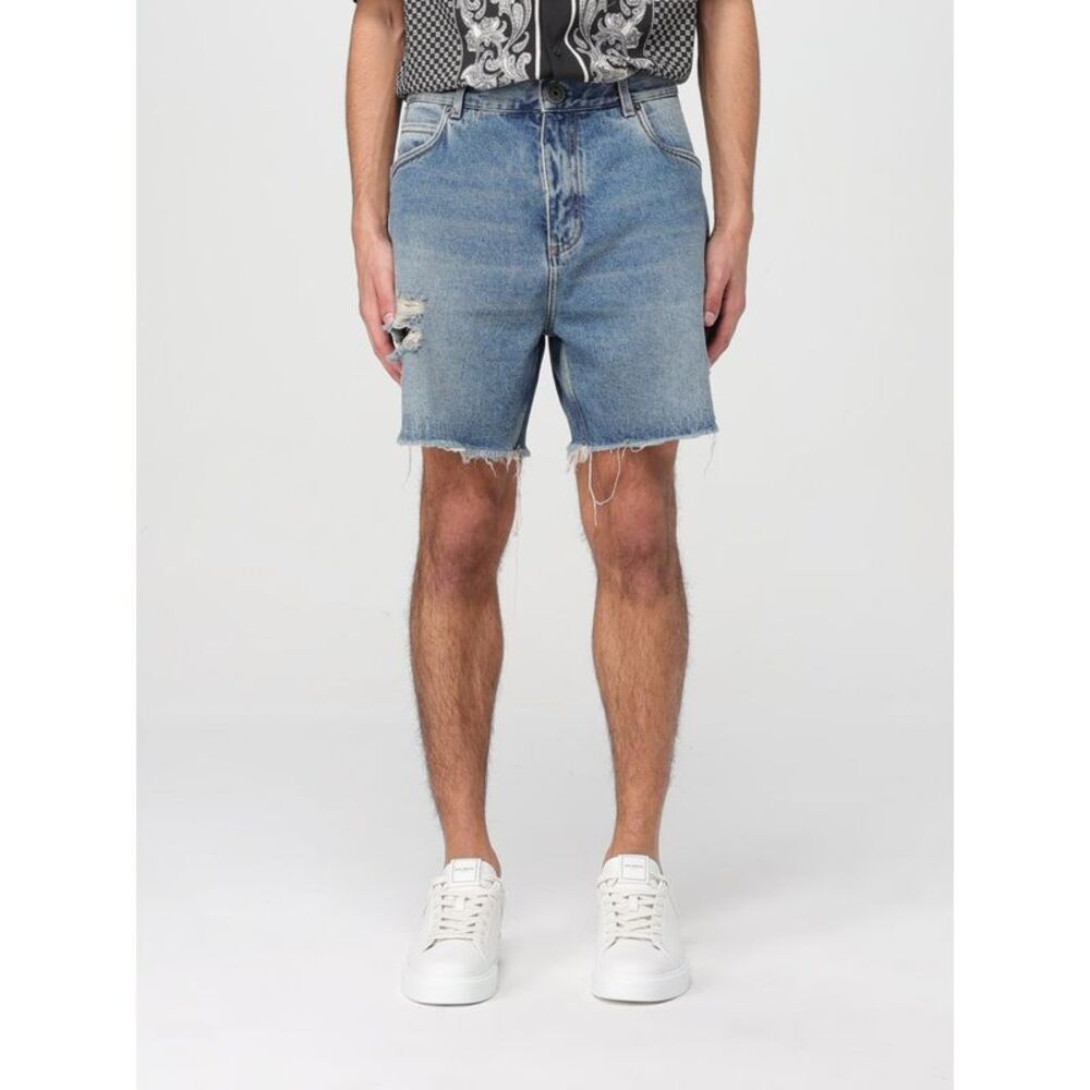 Balmain Shorts Men Denim